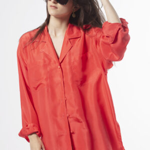 Camicia vintage in seta - immagine 3